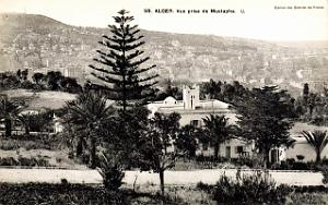 Alger - Vue prise de Mustapha
